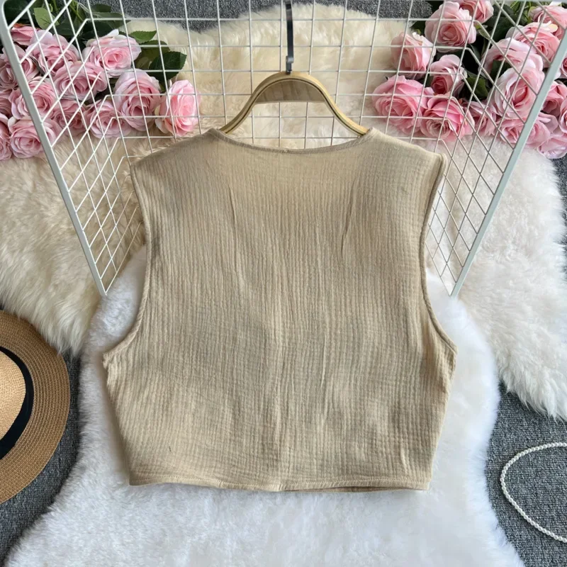 2025 Nieuwe Vintage Boheemse Stijl Dames Zomer Zwaar Borduren Loose Fit Top Verstandig Luxe Gedifferentieerd Elegant Trendy Vest