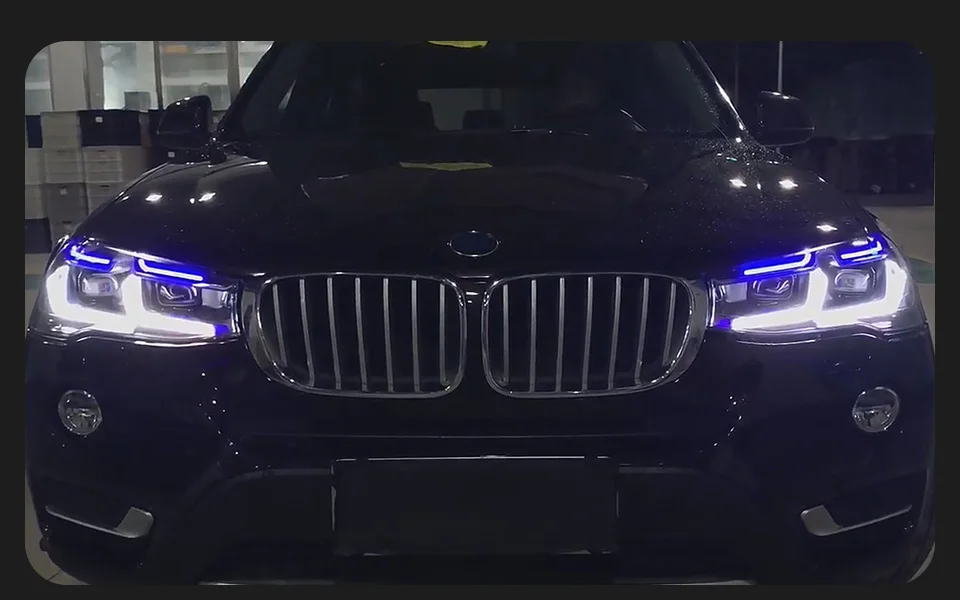 AKD Head Lamp for BMW X5 F15 LED Headlight 2014-2018 Headlights F15 DRL Turn Signal High Beam Angel Eye Projector