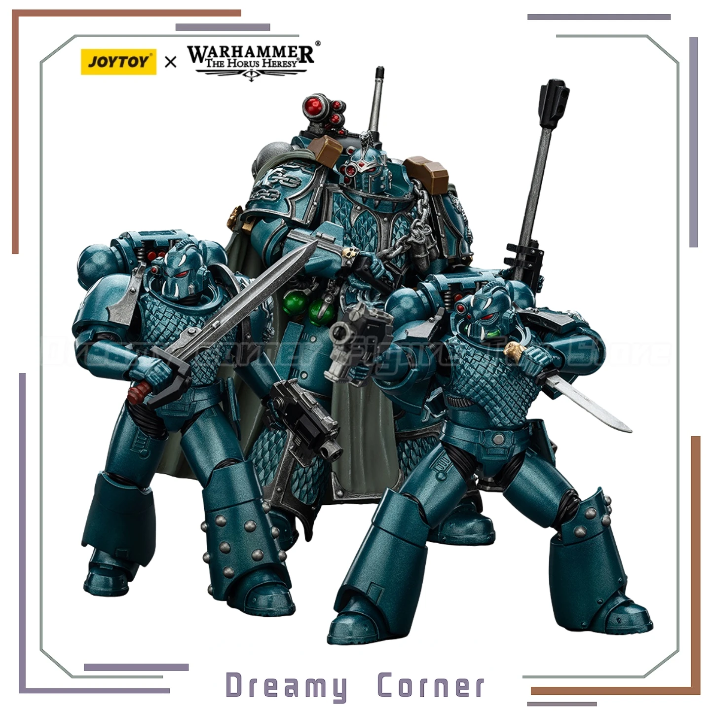 

【В наличии】JOYTOY Warhammer 40K AlphaLegion Headhunter Prime Headhunter Exodus «Один, кто много», игрушка-фигурка 1/18