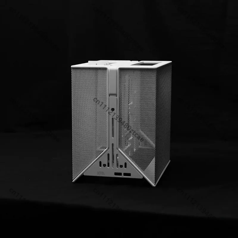 PC Chassis Outer Shell with Matching Mesh Panel, Skin Touch Painting Surface Not Powder Spraying, Replacement Housing