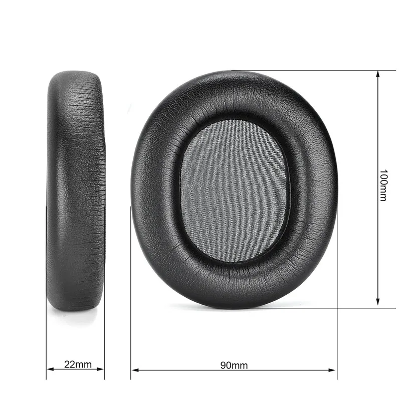 Bantalan Telinga Baru untuk Logitech G Pro X Headphone Bantalan Telinga Lembut Protein Kulit Busa Spons Earphone Lengan Pengurang Kebisingan