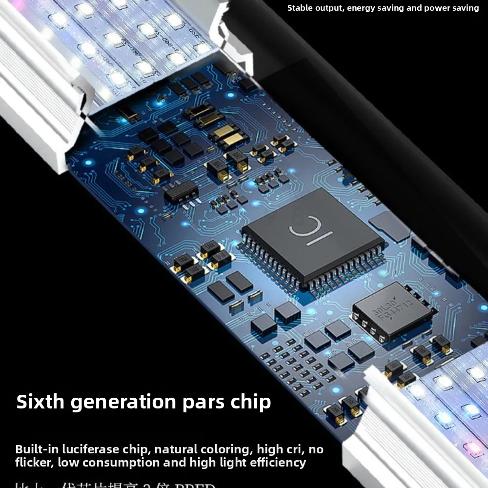 ไฟเติบโตของพืชแบบเต็มสเปกตรัม LED สีแดงสีน้ำเงินสำหรับผัก ดอกไม้ ต้นกล้า ระบบไฮโดรโปนิกส์ แสงเสริม