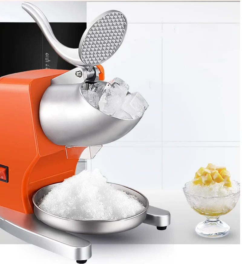 

Ice crusher380W Ice Breaking Machine commercial stall Ice sand making Shaved ice milk tea shop