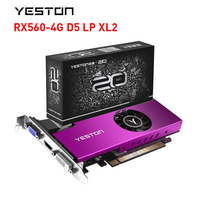 Yeston Rx550-4g D5 Lp Graphics Card 4gb Memory Gddr5 128bit Graphics Cards Support Vga Hdmi-compatible Dvi-d Output