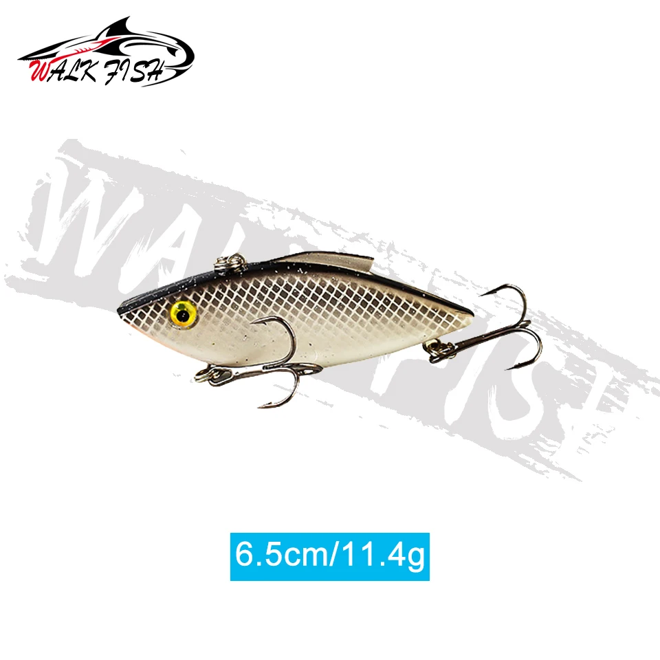 SPAZIERGANG FISCH 1Pcs 11,4g 18,6g Sinking VIB Köder Crankbait Angeln Jig Vibration Hecht Angeln Pesca Künstliche Köder kunststoff Harten Köder – Detail 11