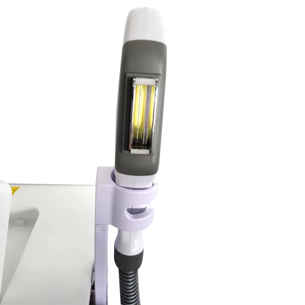 Epilatore professionale IPL + OPT macchina per la depilazione indolore Laser E-Light sbiancamento della pelle dispositivo permanente per la depilazione rapida