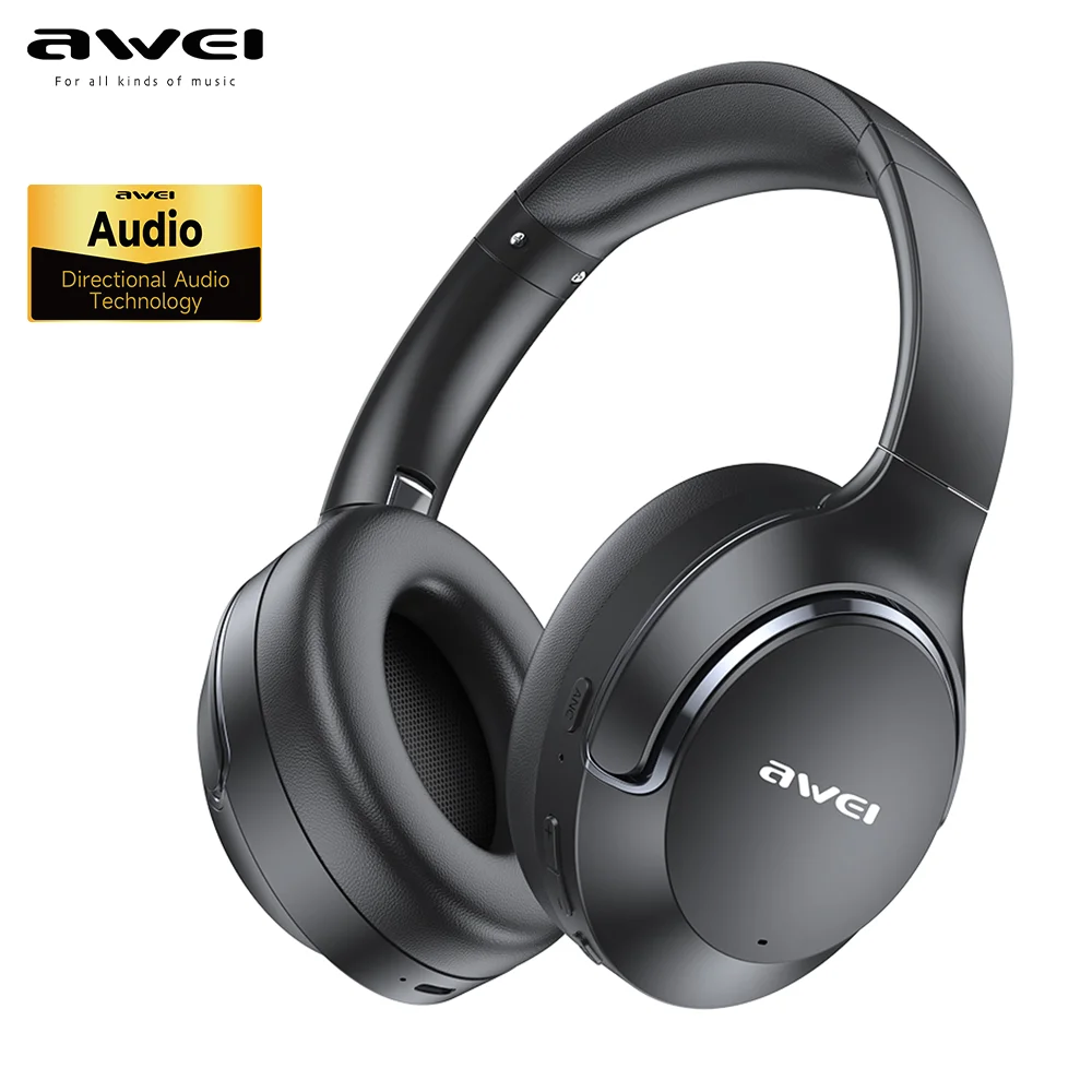 

Беспроводные наушники-вкладыши Awei AT2 ANC, 30 дБ, Bluetooth 5,3, 40 мм