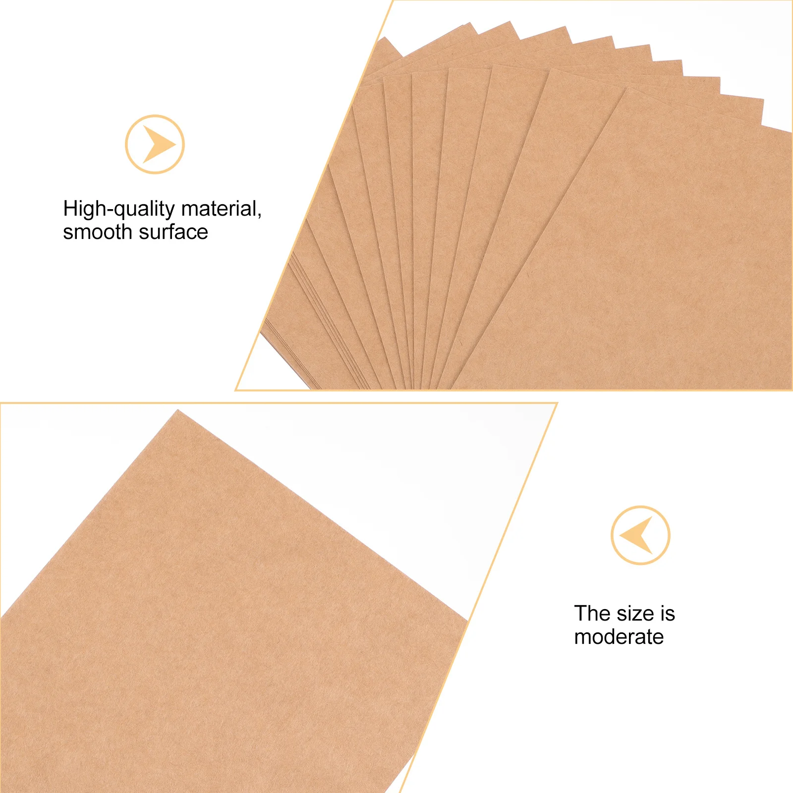 100pcs Double-Side Postcards Double-Side Graffiti Cards Diy Graffiti Blank Cards For Student Writing Notes Marker Storage Gift