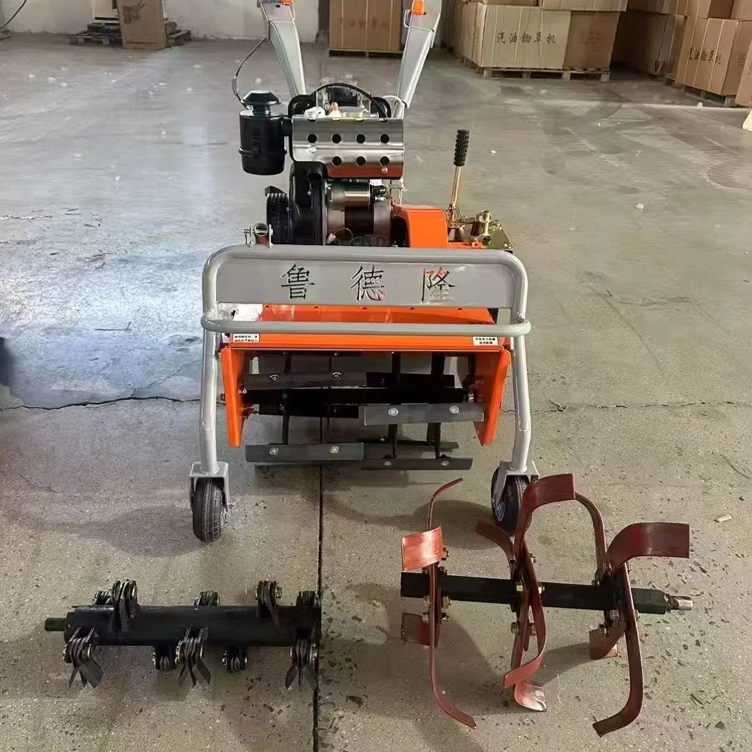 

Hot Sell New Style Gear Rotating Weeding Rotary Tiller /Machine Width 70CM/60CM Increased and Widened / Engine