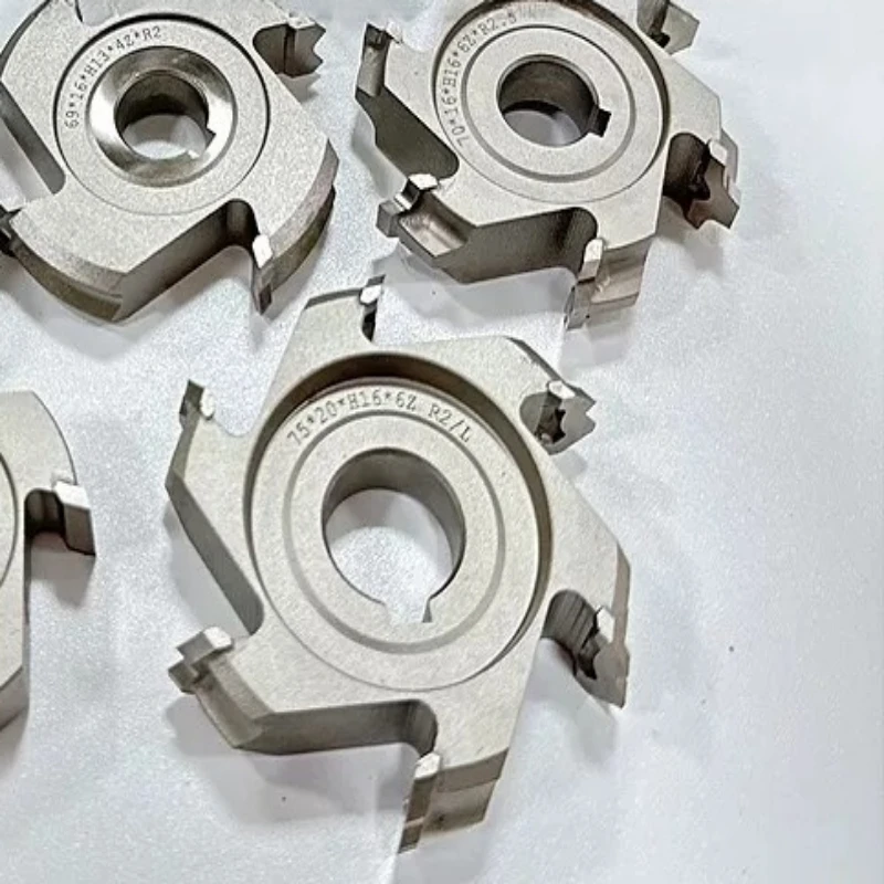Woodworking Edge Banding Trimming Knife Carbide PCD Diamond Cutter Rough Fine Trimming Tool for KDT Edge Banding Machine
