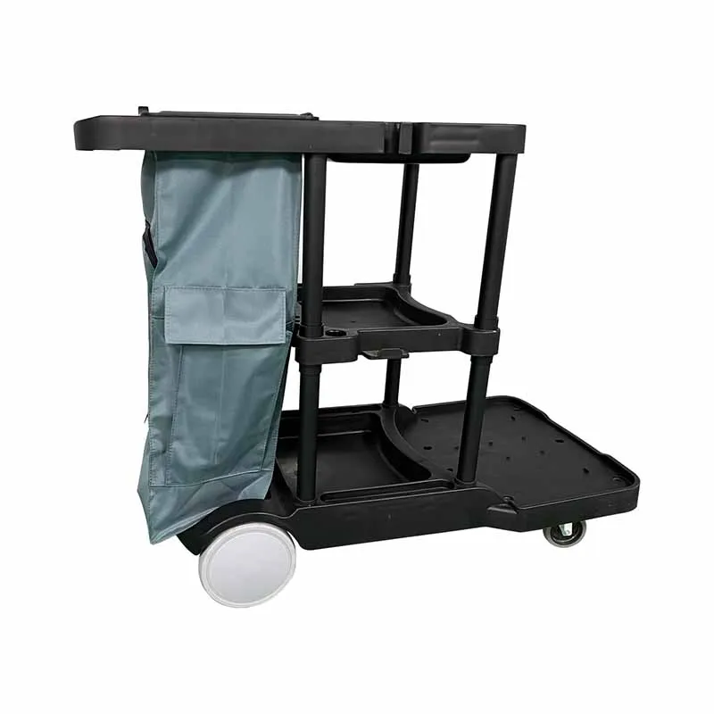 2025Commercial Multi-Usage Cleaning Cart With Mop Bucket Wringer for Hotels and Housekeeping