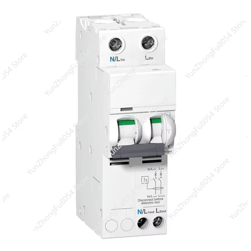 For A9D19210 Residual Current Circuit Breaker with Overcurrent Protection IC60N RCBO 1P + Ns 10A 30mA 6000A