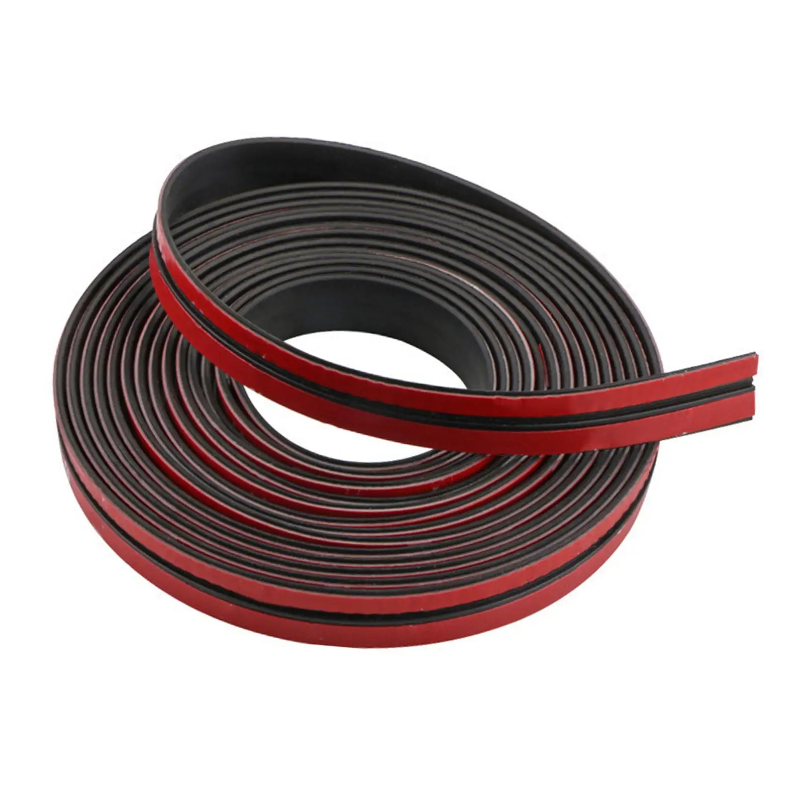 Rubber Windshield Weather Stripping T Shape Seal Strip Car Window Noise Insulation Universal Fit for Most Vehicles