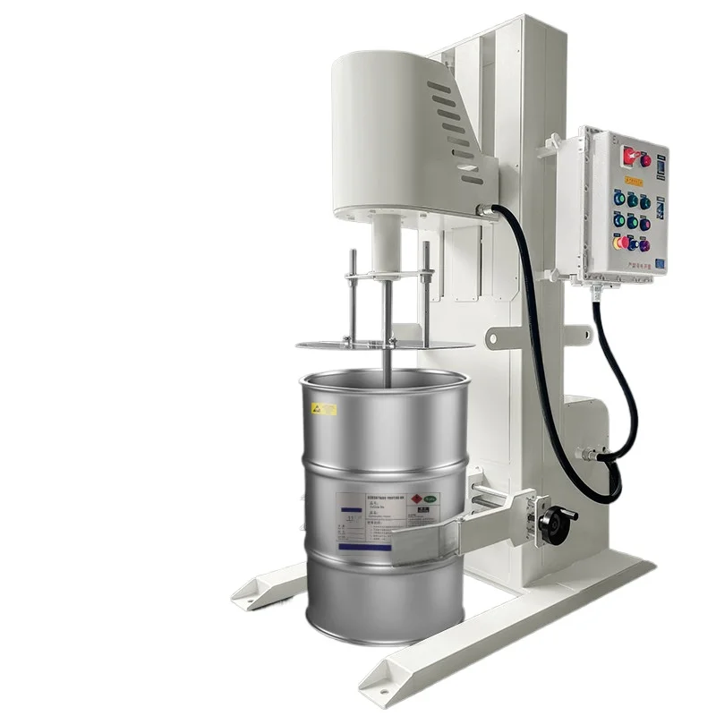 LMM high-speed lift electric mixer disperser medium and high viscosity pilot plant 100 liters -250 liters