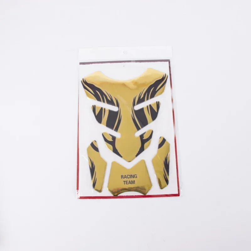 Motorcycle Fashion Fishbone Stickers Gas Tank Protection Pad Cover Stickers Carbon Fiber Tank Protection Pad Secure Stickers