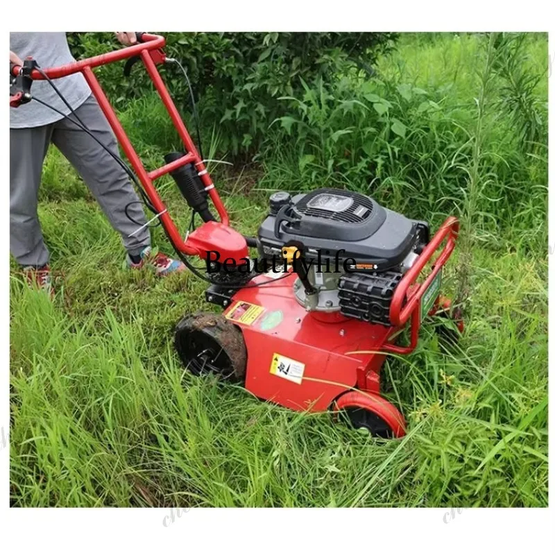 

81 Engine Self Propelled Lawn Mower 4 Stroke Brush Cutter For Grass Trimming Orchard Weeding Machine