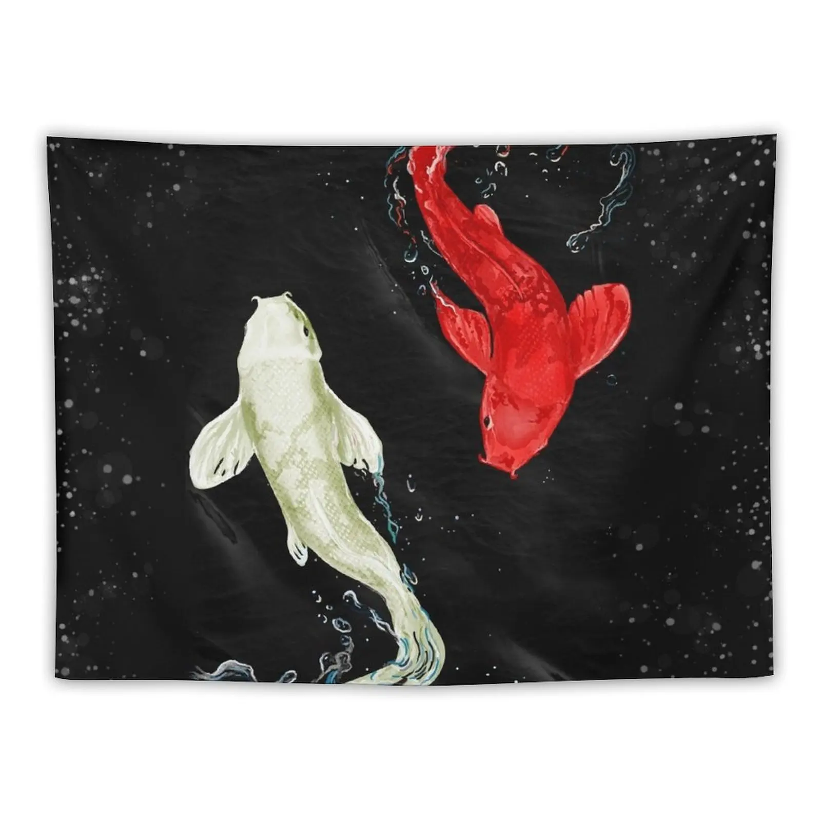 

Koi Fishes Tapestry Things To Decorate The Room Carpet Wall Bedroom Deco Decoration For Bedroom Tapestry