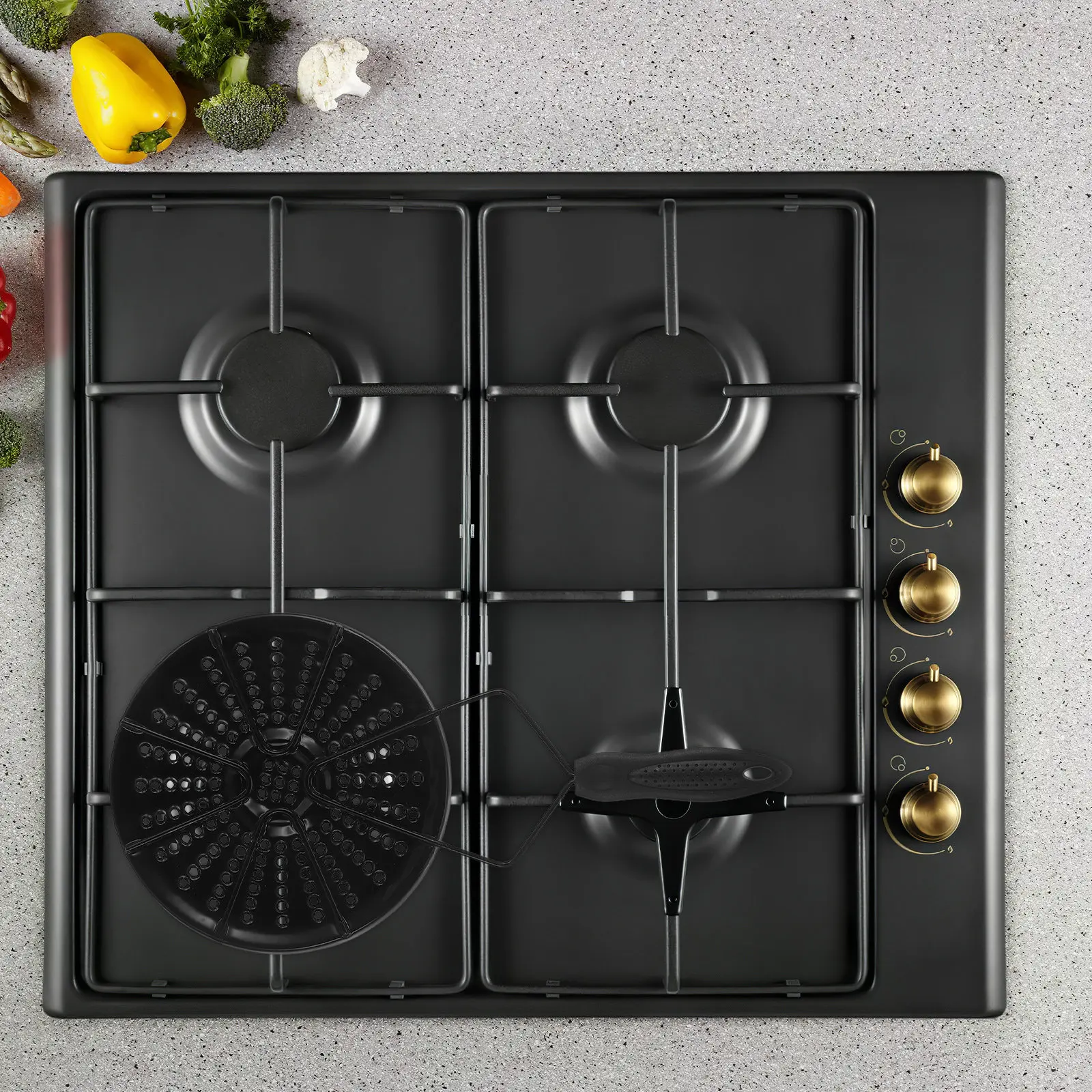 

1Pcs Enamel Heat Diffuser Plate Flame Reducer with Excellent Thermal Conductivity for Even Cooking Non-Scratch Pot Thermal Guide