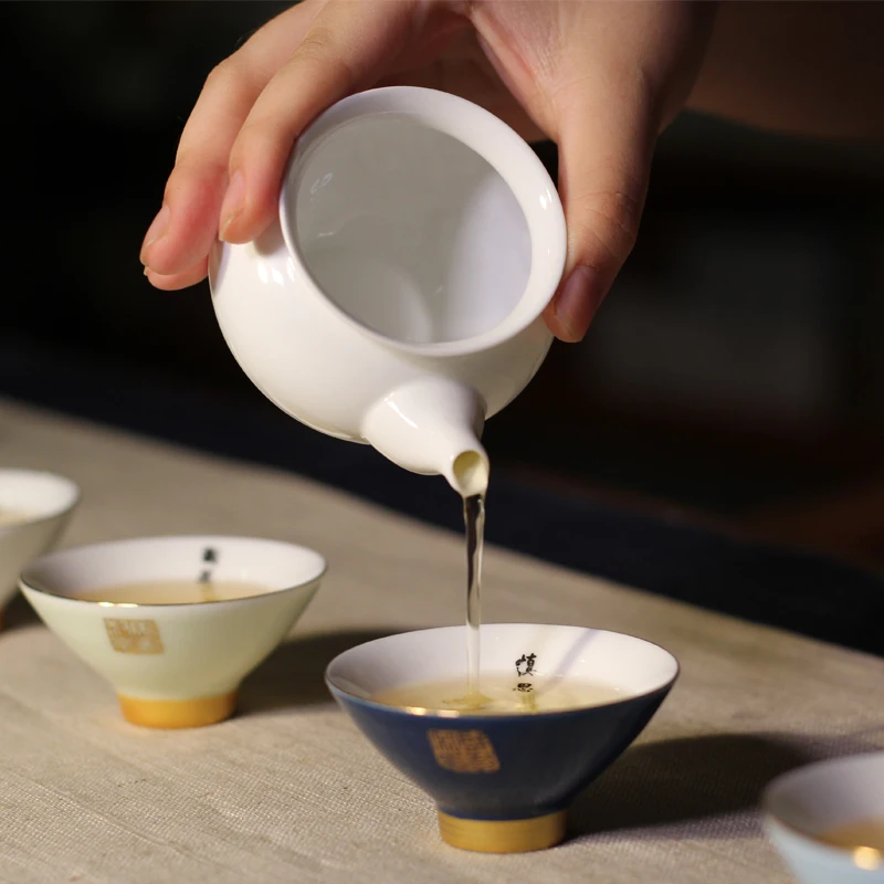 SEALINkSeal Art Society Colección de tazas de cerámica de 7 piezas de honor presidencial - Edición limitada