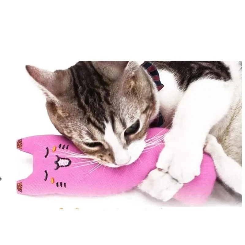

Wholesale Cat Toys Set - Cute Cotton Fabric Chew Toys with Mint for Teeth Cleaning, Durable Biting Kitten Play Interactive Fun
