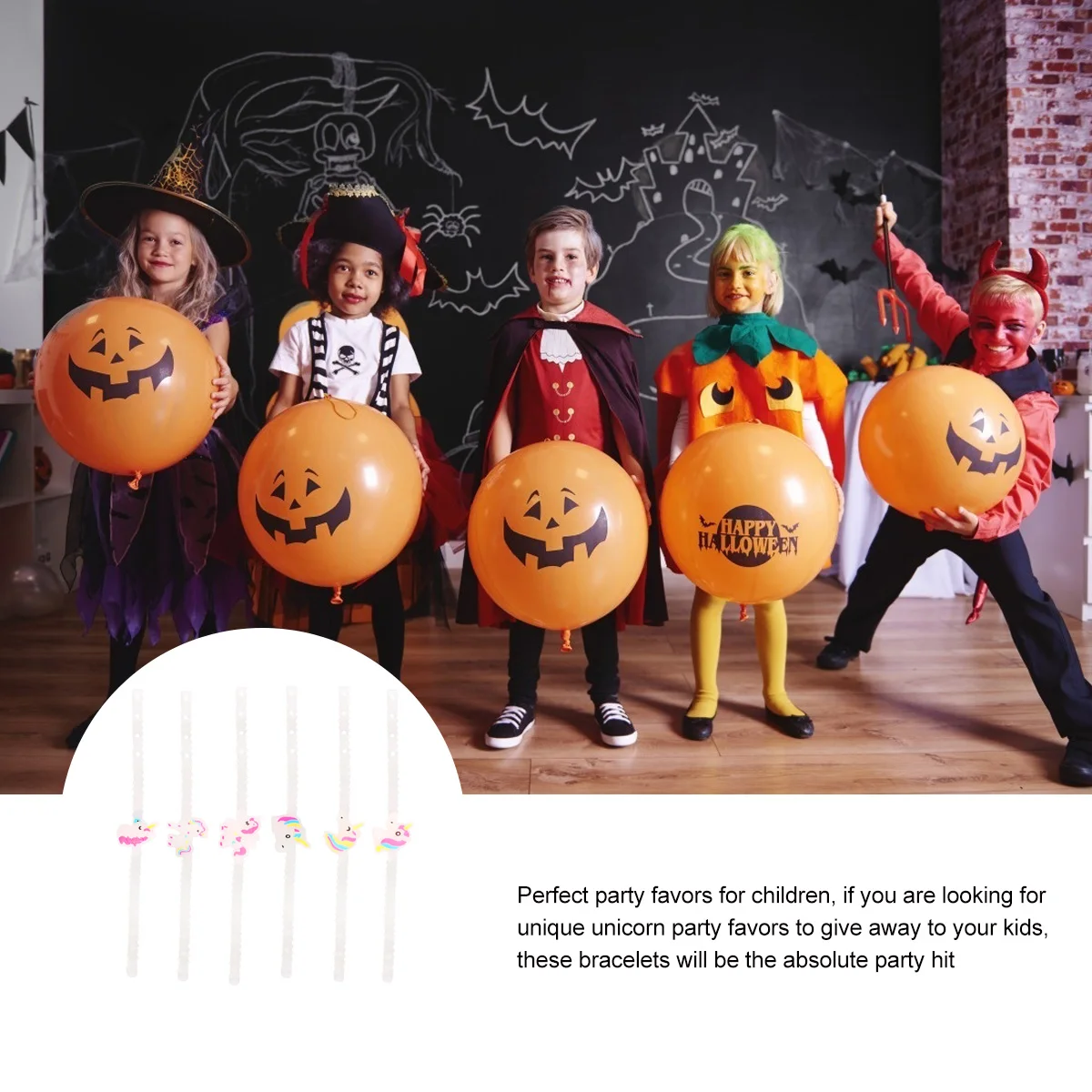 กำไลเรืองแสงยูนิคอร์นซิลิโคน 12 ชิ้น สำหรับงานปาร์ตี้เด็ก ของขวัญสร้างสรรค์ ไฟกลางคืน ของขวัญวันเกิด