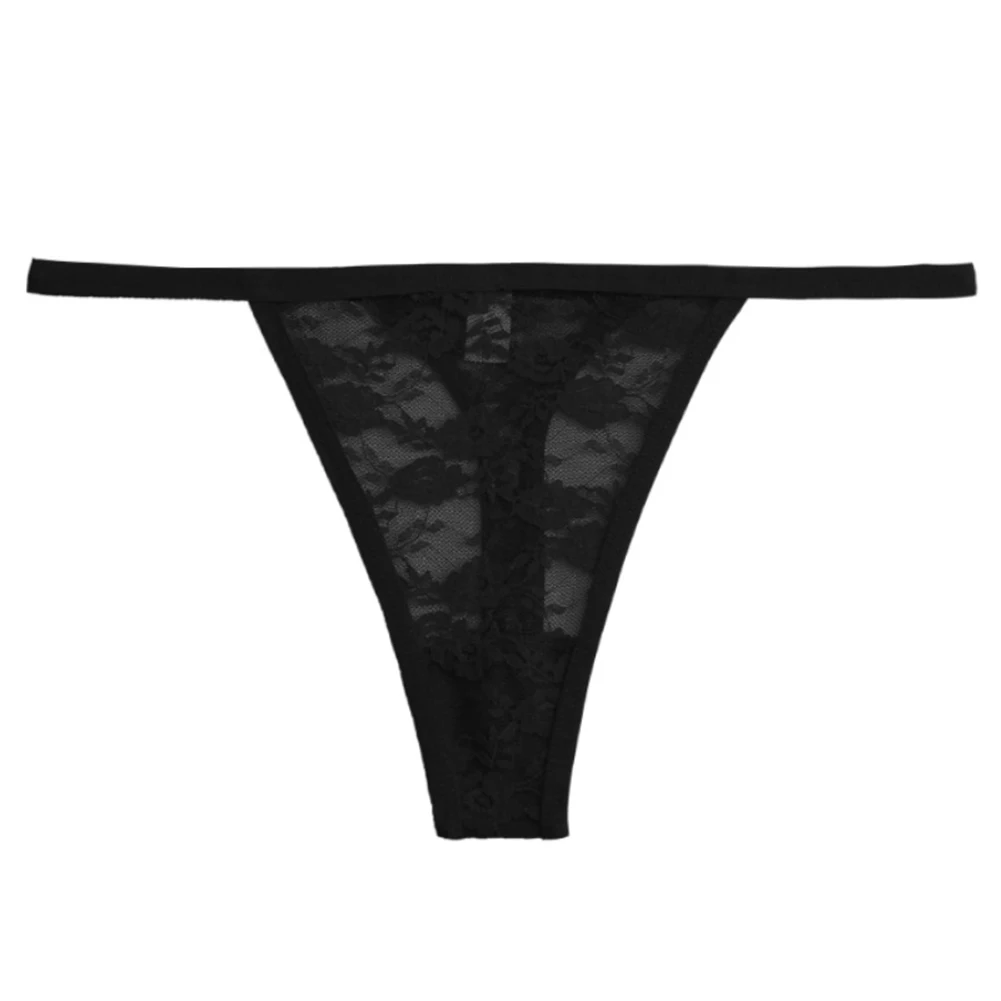 

Sexy Women See Though Underwear Lace Panties Floral Lingerie Sexy Low Rise G-string Female Ultra-Thin Thong Breathable Underpant