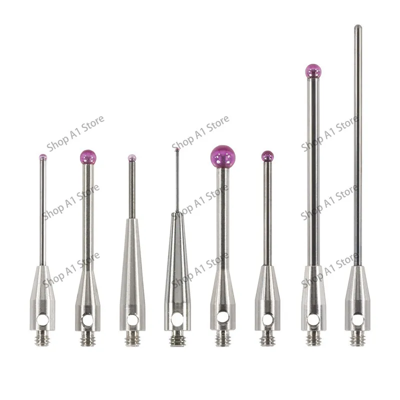 M2M3 CMM 3D Probe Ruby Stylus 0.5/1.0/1.5/2.0/3.0