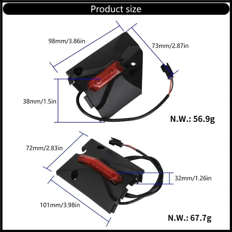 Picture 7: Electric Scooter Light Night Visibility Quick Connection Brackets Waterproof