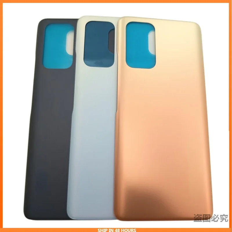 Cubierta trasera de cristal para Xiaomi Redmi Note 10 Pro, cubierta trasera de batería Note10 Pro, funda carcasa de Panel de vidrio de puerta