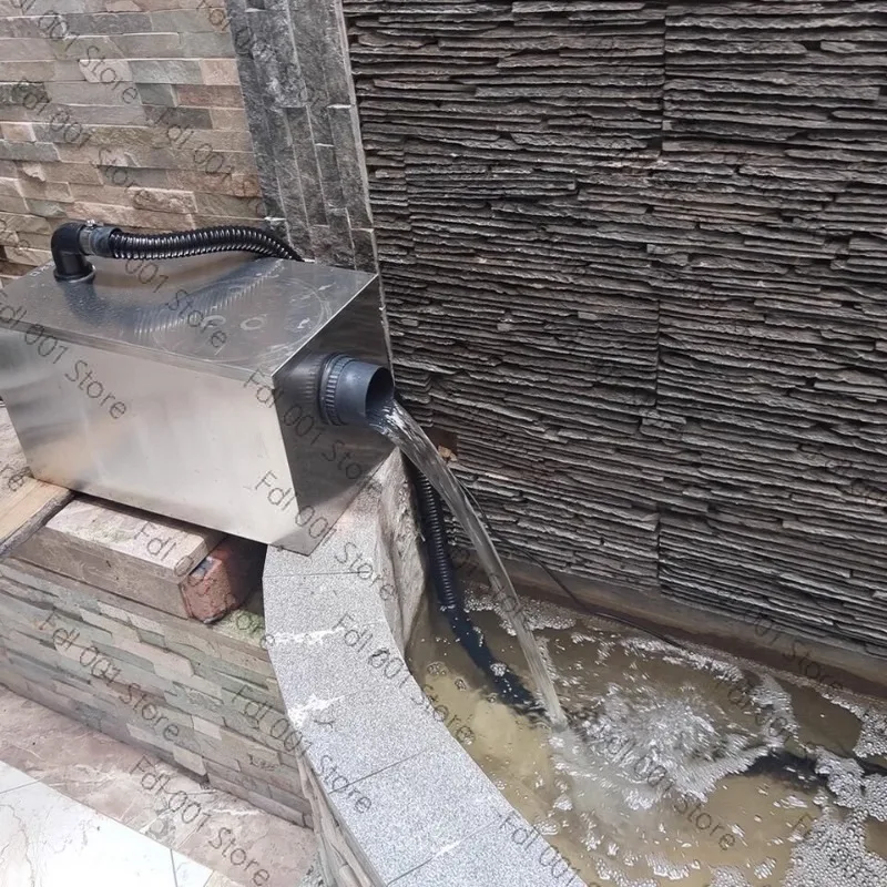 New Type Stainless Steel Fish Pond Filter External Water Circulation System Outdoor Large Filter Box Purification Equipment