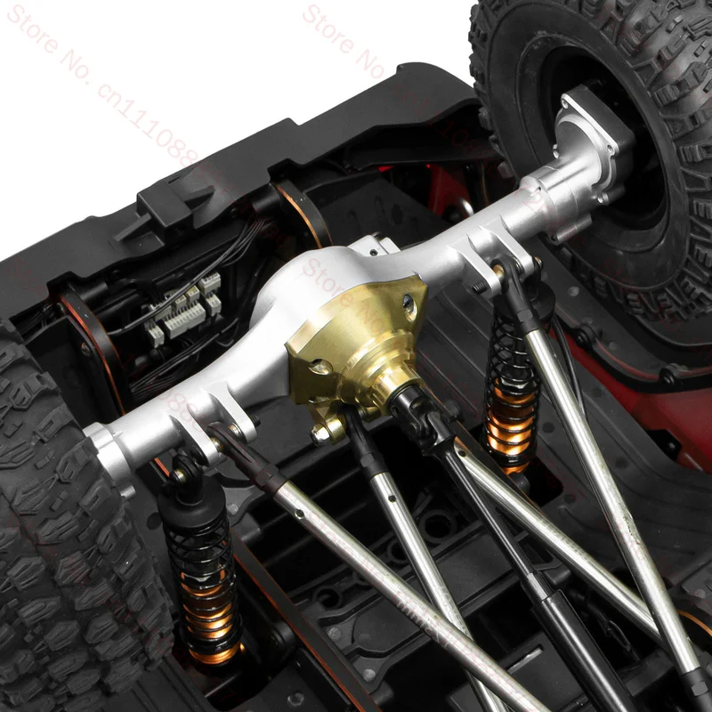 Wonder RC MK07 JK07 TK07 Remote control climbing off-road vehicle metal upgrade accessories Front rear axles Brass bridge cover