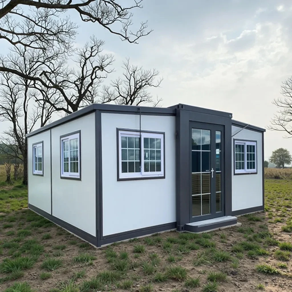 20ft 40ft Expandable Folding Container 2 Bedroom Foldable Portable Luxury 40ft Expandable Container House