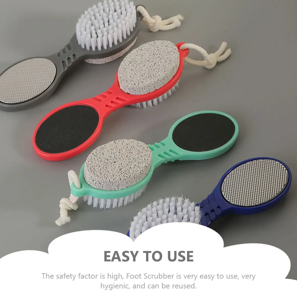 

4 шт., пилочка для ног, инструмент для педикюра, средство для удаления мозолей, многофункциональная пилка для омертвевшей кожи ног, профессиональные принадлежности для педикюра