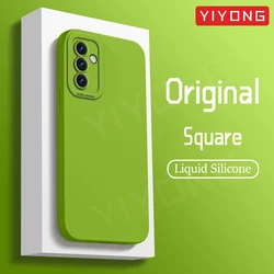 A54 A55 A56 Case YIYONG Silky Liquid Silicone Soft Cover For Samsung Galaxy A56 A55 A54 A53 A52 s A52s 5G A 55 54 56 Phone Cases