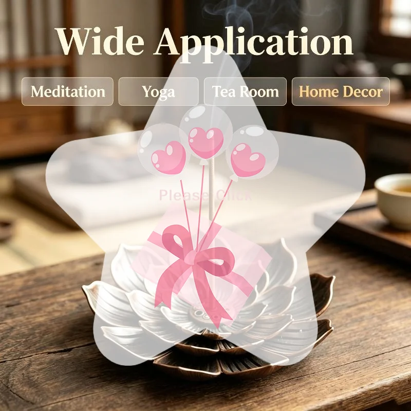 Home Fragrance Gift Box - Natürliche Adlerholz-Räucherstäbchen mit Lang Anhaltendem Duft,
