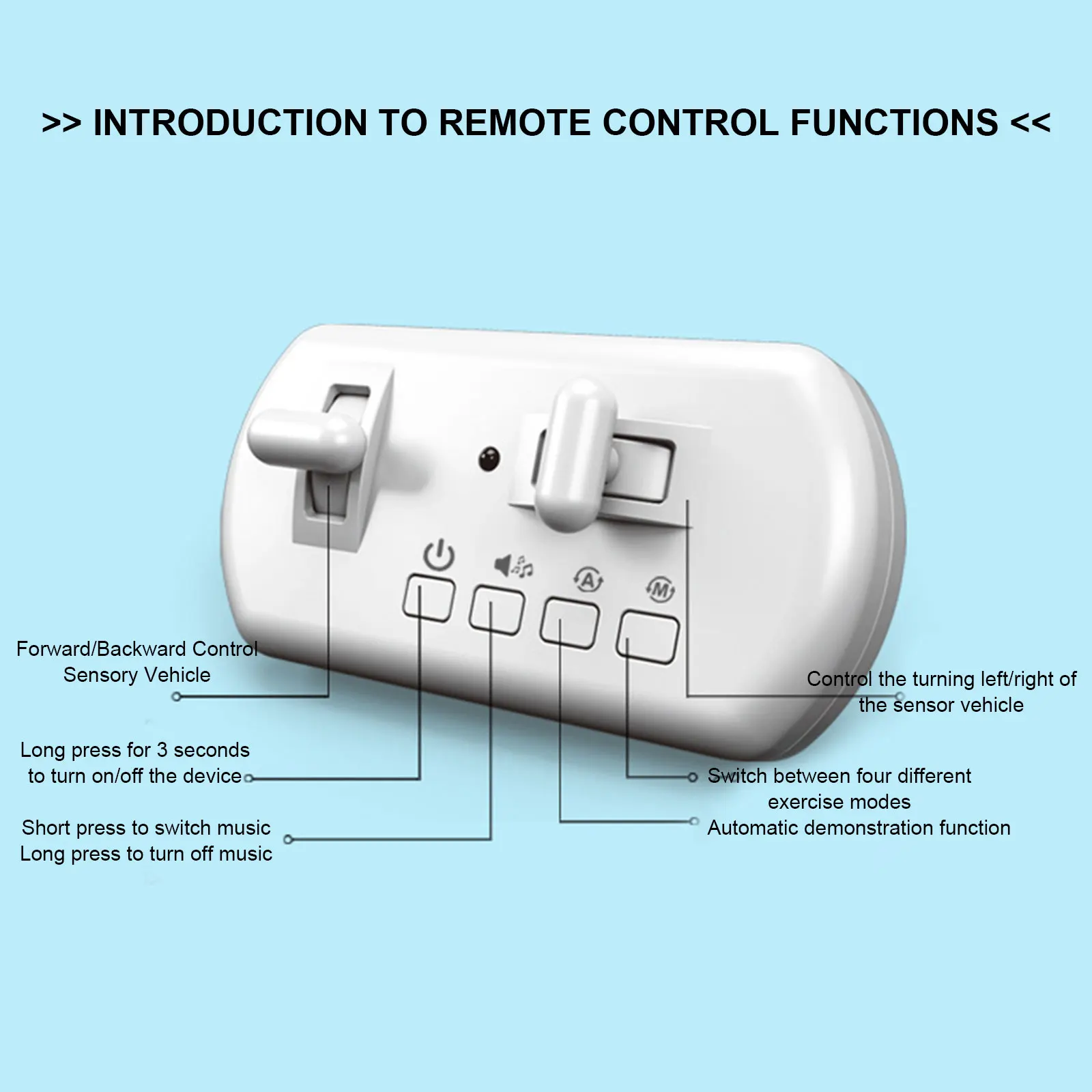 Steuerung Gestenerkennung Induktion Minibus Auto-Follow Line Tracking Smart Gesture Control RC Car Mini Bus für Kinder Desktop Play