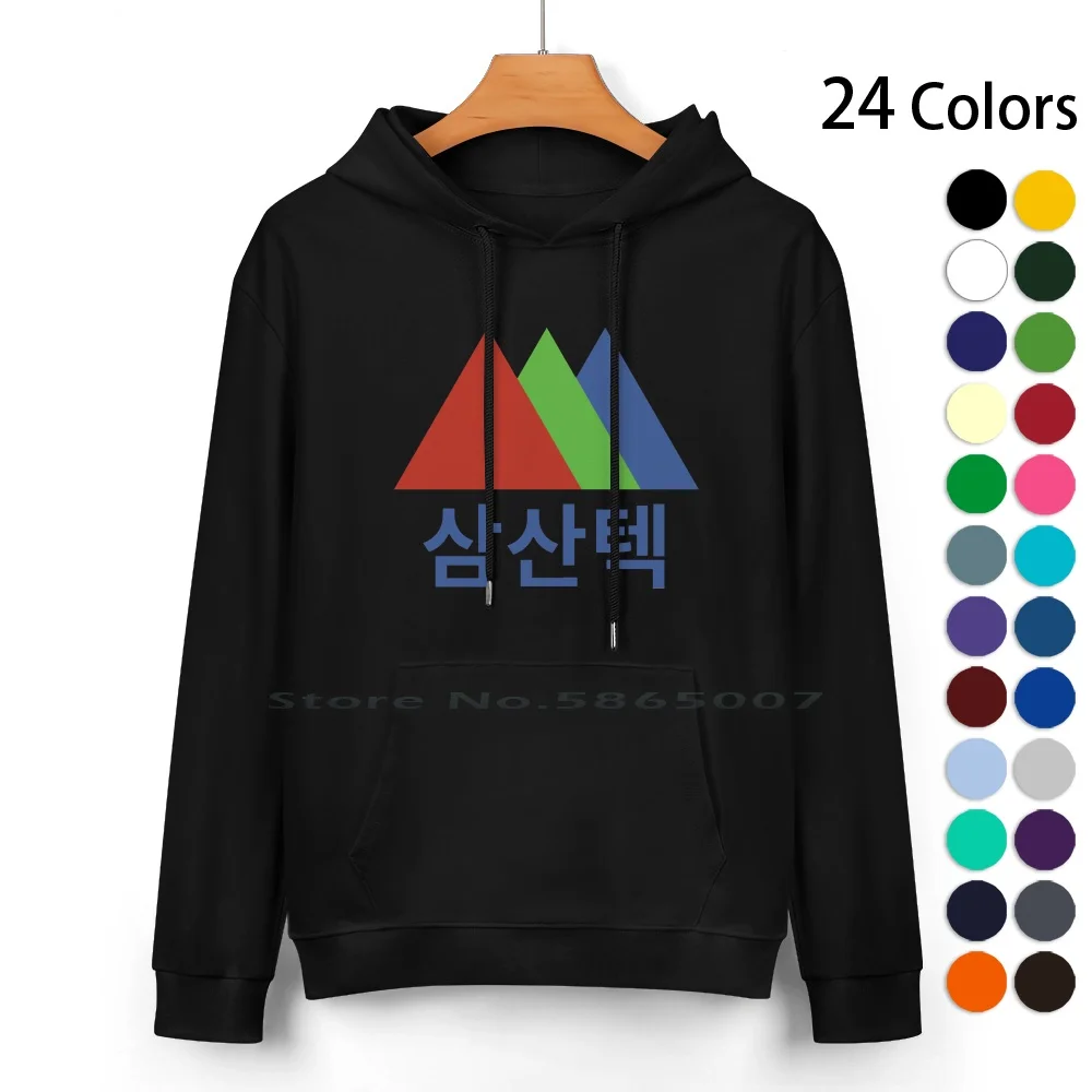 Start-Up-Samsan Tech ( Hangul ) Pure Cotton Hoodie Sweater 24 Colors Samsan Tech Mountain Technology Startup Start Up Korean