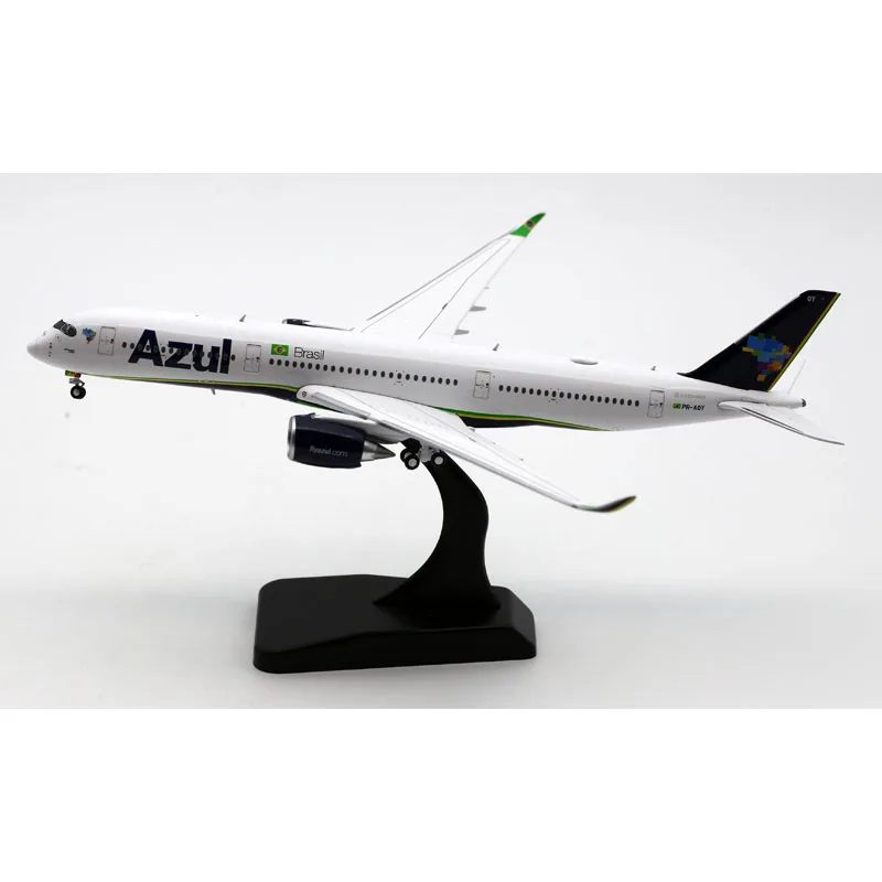 LH4324 Alloy Collectible Plane Gift JC Wings 1:400 Azul Airlines Airbus A350-900 Diecast Aircraft Jet Model PR-AOY With Stand