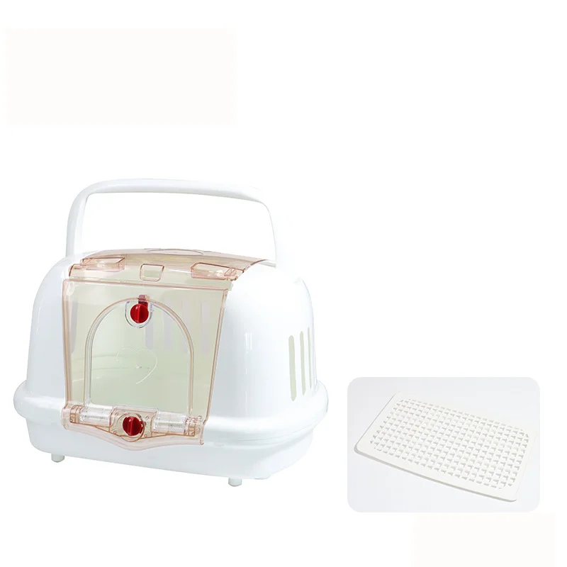 

Small Animal Dog Travel Carrier Cage Sustainable Plastic Pet Carrier Big Dog Cages for Outdoor Flight Use on Sale