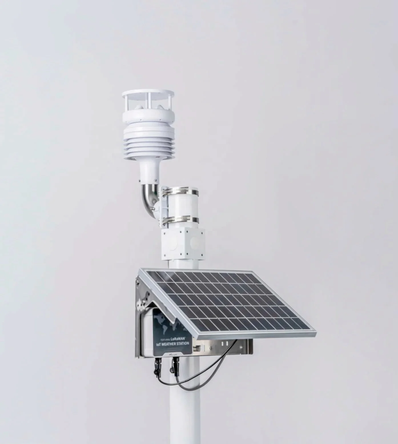 Milesight WTS506 LoRaWAN Wireless Multi Sensor Weather Station Weather Sensor Solar Panel LoRaWAN Controller