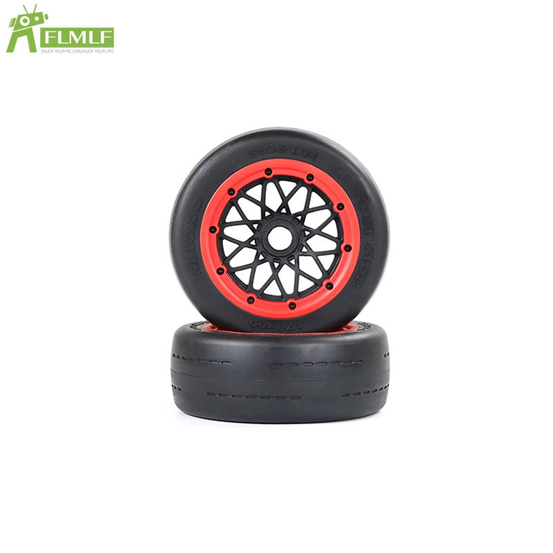 Ensemble d'assemblage de pneus lisses pour roues avant ou arrière, adaptés aux jardins 1/5 I, ROFUN, ROVAN KM, BAAlban5B