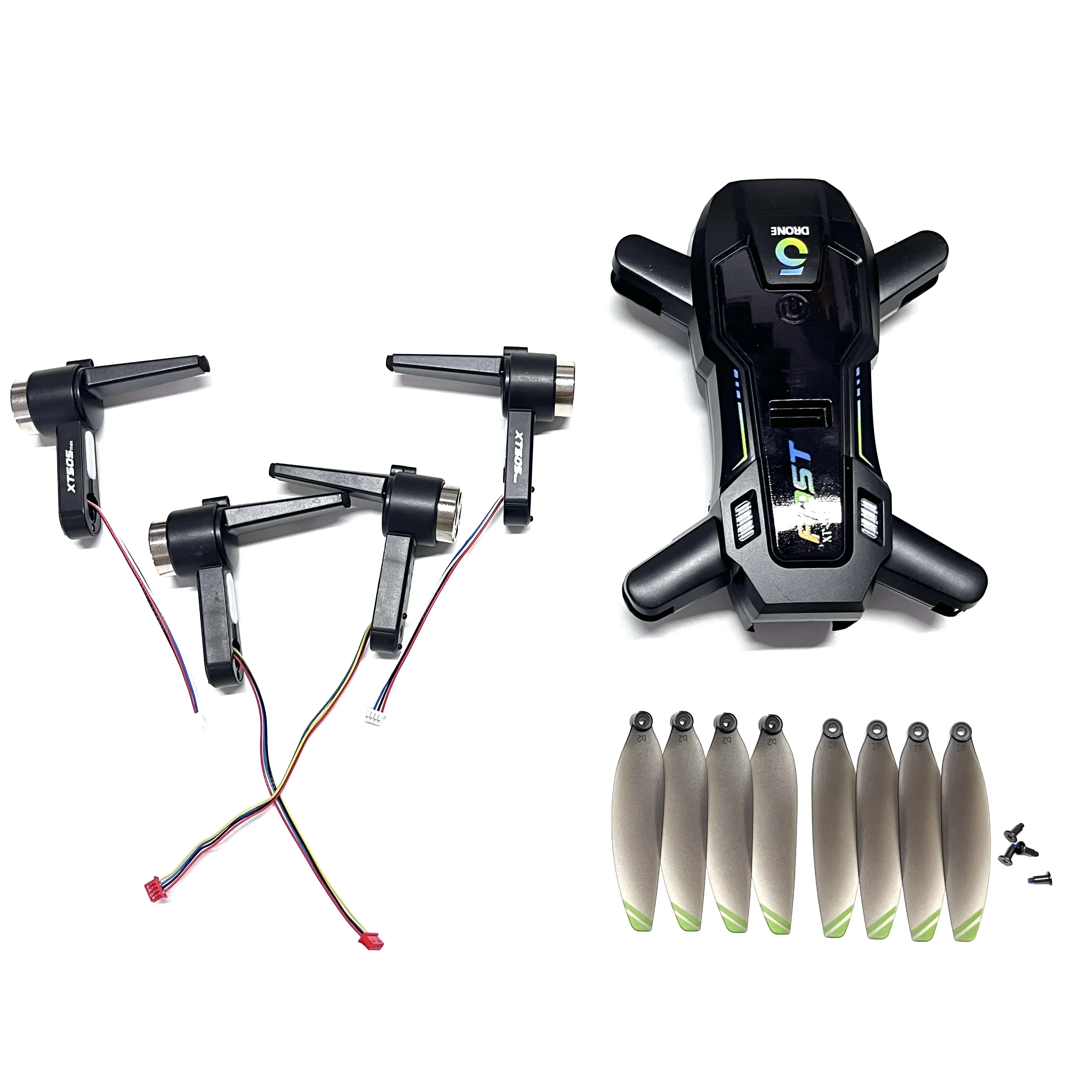 XT505 MAX Drone Engine Motors Arm Spare Parts LS-XT505 Maple Leaf Blade Propeller Accessories Part XT505 Foldable RC Plane Cover