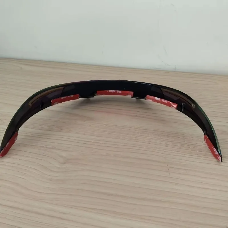 Motorcycle Helmet Big Tail Spoiler Adapted for AGV K6 Helmet Colorful Tail Helmet Accessories Modified Adhesive Spoiler 6