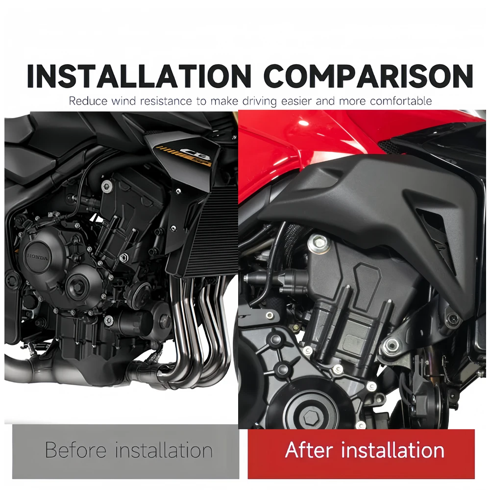Motocycle Accessorie Frame Side Cover Gap Filler Bodywork Protection Infill Panels For Honda CB1000 CB 1000 Hornet SP 2025 2026
