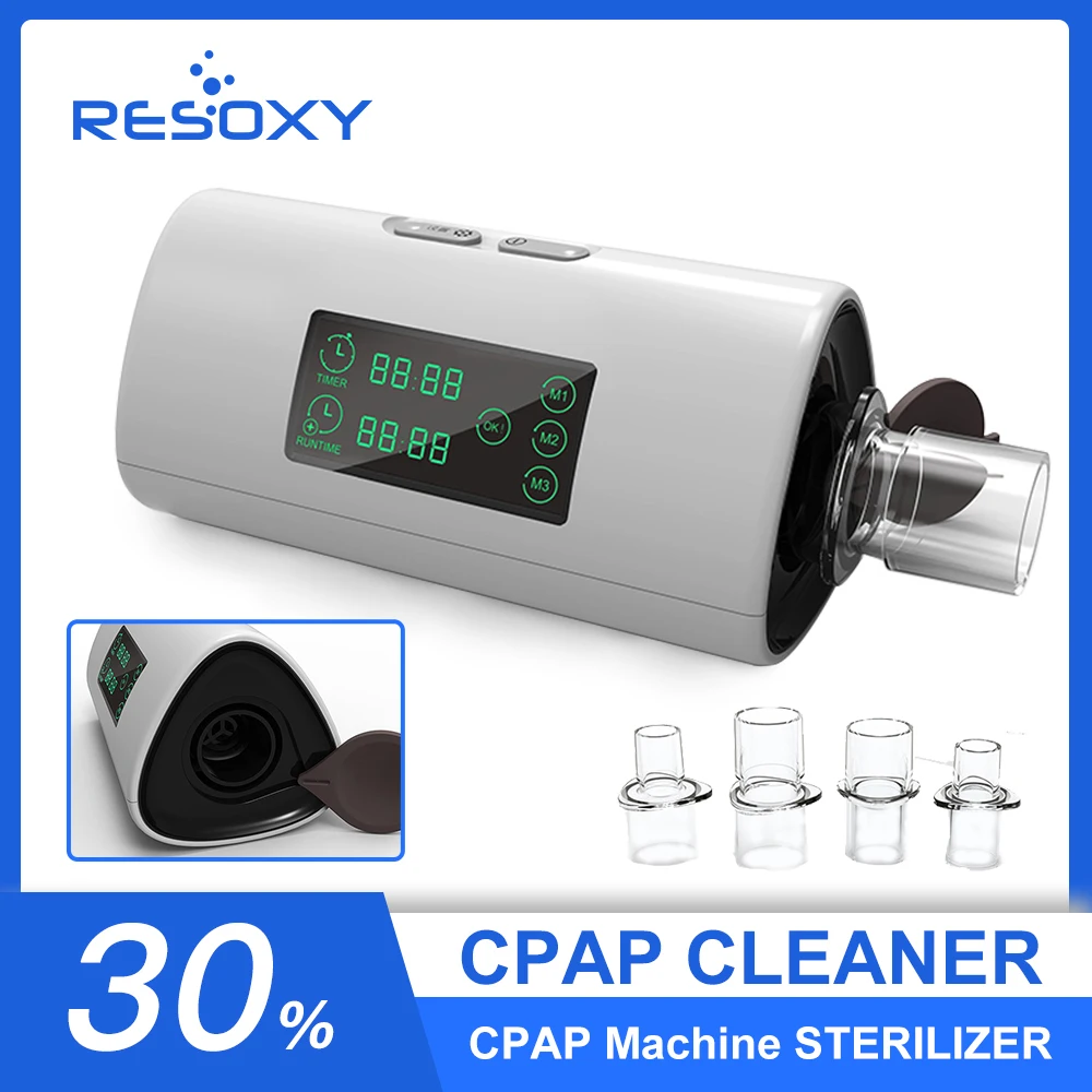 

CPAP Cleaner Respirator Breathing Sanitizing Machine Disinfection Ozone Generator Sanitizers Sterilizer Portable for Home Travel