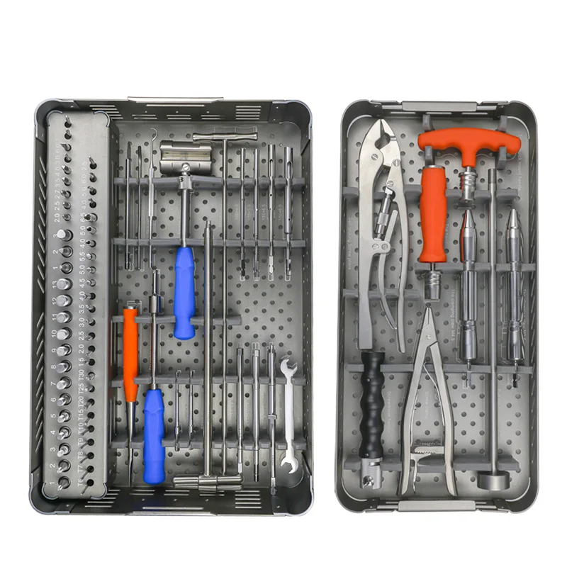 Broken Screw Removal Out Instrument Kit Connecting Rod Taper Hex Screwdriver Blade Extractor Orthopedic Instrument