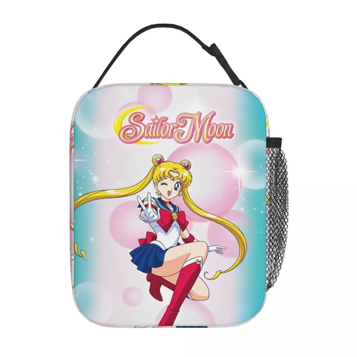 

Cartoon Sailors Moons Insulated Lunch Bag High Capacity Lunch Container Thermal Bag Lunch Box Tote Work Picnic Food Bag