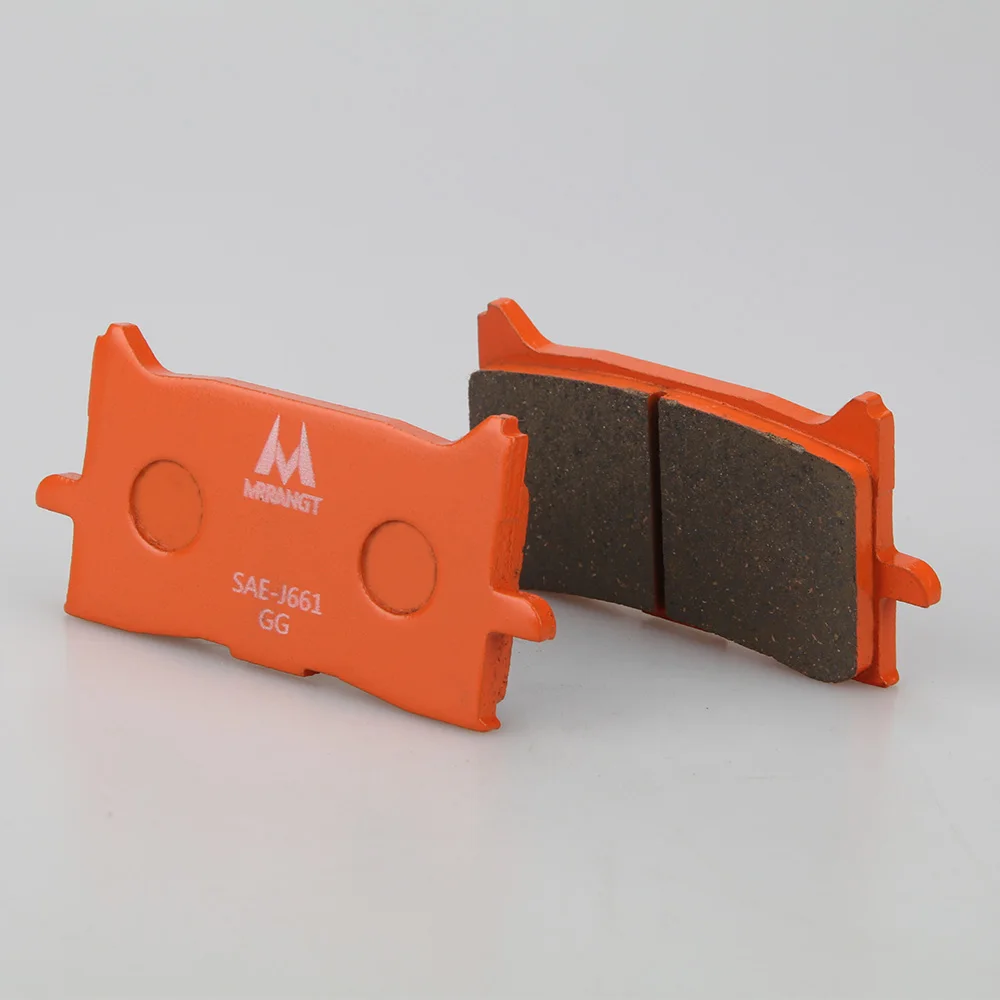 MRRANGT Ceramic Low Noise Front Rear Brake Pad Set For Honda CL300 Rebel CM 300 CM 500 NX400 Africa Twin 1000 CRF1000L