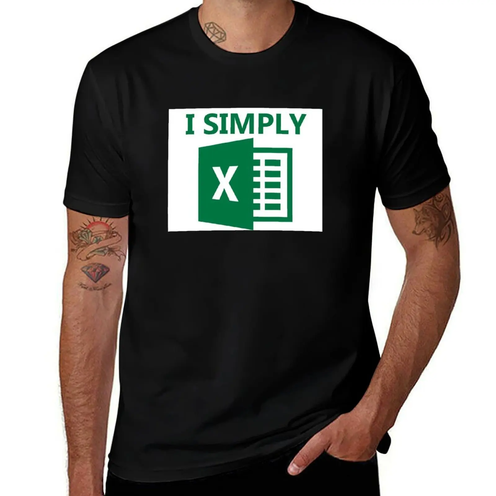 I Simply Excel T-Shirt Casual Trendy Streetwear Tee Shirt