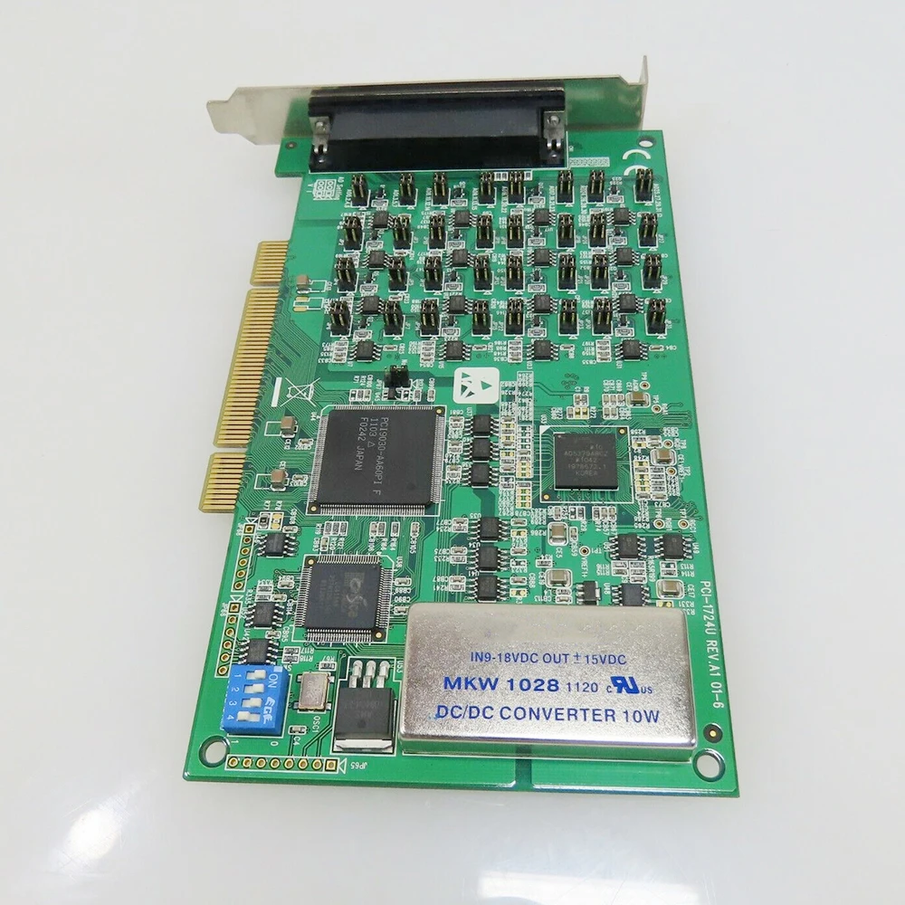 Data Capture Card PCI-1724U REV.A1 14 Bit 32-Channel Isolated Analog Output Card